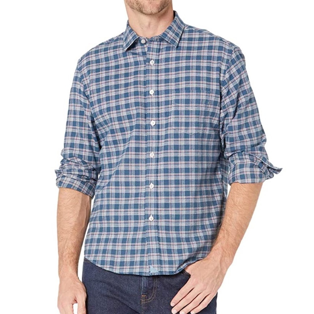 UNTUCKit lightweight flannel woven plaid button down, men’s XXXL, *NEW w/ tags!*